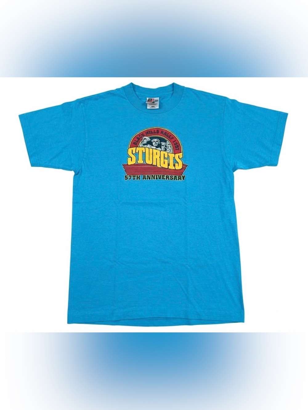 Vintage 1997 Sturgis Motorcycle Rally T-Shirt 57th Anniversary 14-16 USA Made